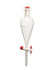 Rozdzielacz stożkowy   50 ml kran PTFE