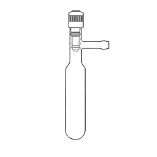 Naczynie Schlenka  1000  ml kran rotaflo