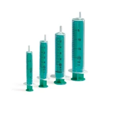 Strzykawka  10 ml zielony tłok, luer, sterylne