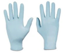 Rękawice jednorazowe Dermatril 740, nitryl, niebie