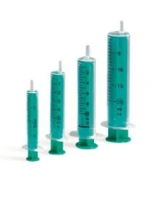 Strzykawka   2 ml zielony tłok, luer, sterylne