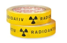 Taśma ostrzegawcza Radioaktiv-Sekuroka®, folia z t