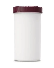 Pojemnik z szer. szyjką Packo,biały,HDPE, z zakręt