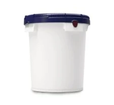 Pojemnik Click Pack, HDPE, biały, 20l, z dopuszcze