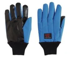 Cryo-Grip Gloves ze ściągaczem dzianin, niebieski,