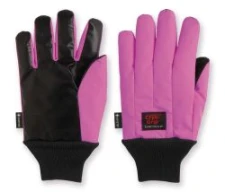 Cryo-Grip Gloves ze ściągaczem dzianin, Ostry róż,