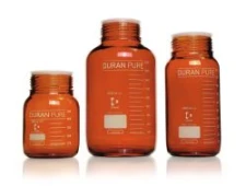 Butelka z gwint. szer. szyj. DURAN PURE , szkło or