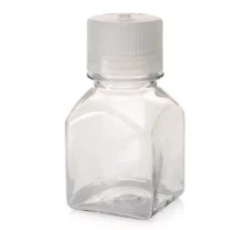Butelka z wąską szyjką, kwadratowa, , PC, 125 ml,