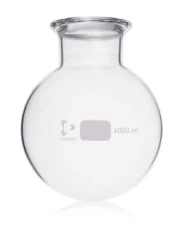 Kolba okrągłodenna z płaskim kołnierzem 6000 ml
