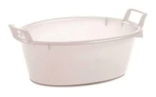 Owalna wanna, PP, biały, 16 l, 1 szt.