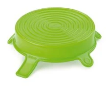 Silikonowe pokrywki DURAN® zielony  śr 102-120 mm