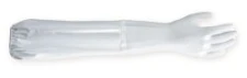 Rękawice chemoodporne SHOWA B0710, dł. 600 mm, bia