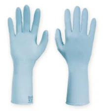 Rękawice jednorazowe Dermatril L 741, nitryl, nieb
