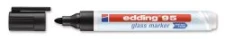 Marker do szkła edding 95, czarny, 1,5-3 mm, 10 sz