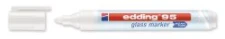 Marker do szkła edding 95, biały, 1,5-3 mm, 10 szt
