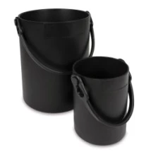 Wiadro transportowe na butelki max.1,5 l  czarny