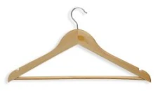 Wooden clothes hanger, 8 unit(s)