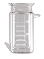 Naczynie z płaskim koł., DN100, 2,0l,, cylind., po
