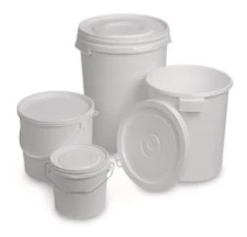 Bucket Hobbock, 18 l, HDPE,, UN approval, with lid