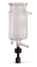 Naczynie reak., DN60, 0,5 l, cylindr.,, Płaszcz te