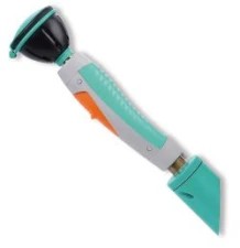 Hand-held eye shower for diag installat, One spray