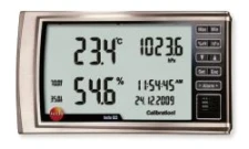 Thermohygrometer testo 622, With barometer, 1 unit