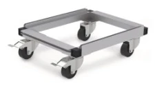 Wózek na wanienkę zbierającą b.safe, aluminium, na