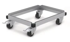 Wózek na wanienkę zbierającą b.safe, aluminium, na