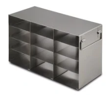 Cryogenic rack wide, for deep freezers, 4 x 6, for