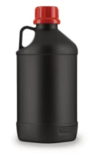 Butelki z wąską szyjką 308/310 czarne, 2500 ml, ma
