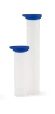 Probówki 5 ml, zakrętka niebieska z pierść. plomb.
