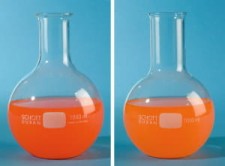 Kolba kulista  4000 ml sz/w płaskie dno