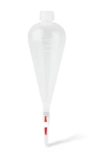 Rozdzielacz gruszkowy typu Squibba PP 250 ml
