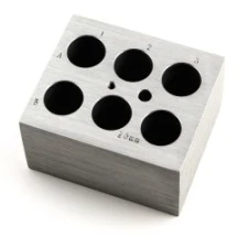 Blok wymienny na probówki 6 x O 20 mm