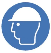 Znaki nakazu wg ISO 7010 Nakaz stosowania ochrony