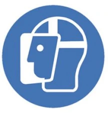 Znaki nakazu wg ISO 7010 Nakaz stosowania ochrony