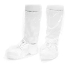 Jednorazowe wysokie ochraniacze PE na buty
