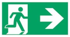 Pierwsza pomoc i znak ratunkowy, Wyjście awaryjne