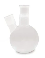 Kolba kulista dwuszyjna, PFA 250 ml, NS 29/32, boc
