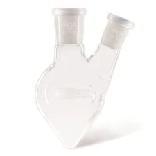 Kolby owalne, dwuszyjne, 100 ml, DURAN® szyjką ?ro