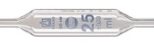 Pipety jednomiarowe BLAUBRAND®  klasa AS, 25 ml
