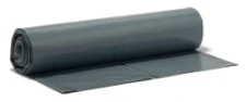 Worki na odpady eco, szare, LDPE, 60 l, 600 x 800