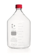 DURAN® GL45 laboratory glass bottles, 5000 ml, wit