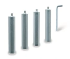 Attachment set for 4 x 0.5 l bottlesaccess. f. ove