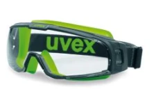 Okulary ochronne uvex u-sonic, szary z limonką, EN