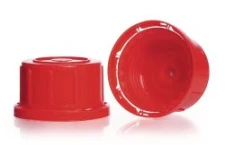 Safety screw caps for narrow neck bottles square