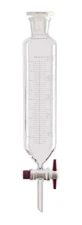 Rozdzielacze gruszkowe, z kurkiem z PTFE 500ml