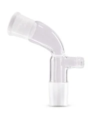 Łącznik dest. z oliwką, gwintem, zgięty, NS29