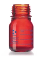 Butelka gwintowana DURAN® -pressure plus, brązowa,