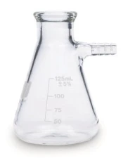 Kolba próżniowa 125 ml z podłączeniem próżni